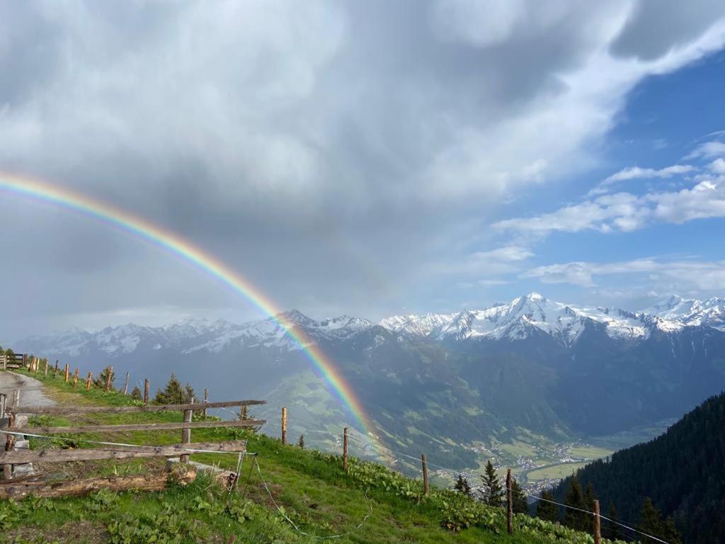 Ferienwohnung Alpengasthof Hirschbichlalm Zellberg Exterior foto